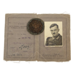 Driver's Licence, Leonhard Schüssler, Heer, 1941