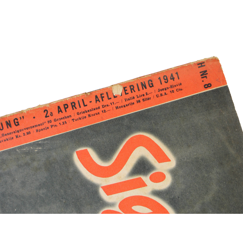 Magazine, Signaal, numéro 8, avril 1941, édition néerlandaise