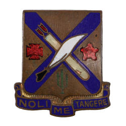 Crest, 2nd Inf. Rgt., 5th Infantry Division, à épingle