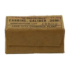 Boîte de cartouches USM1, cal .30 M1, L.C. 1944, LAKE CITY 12500