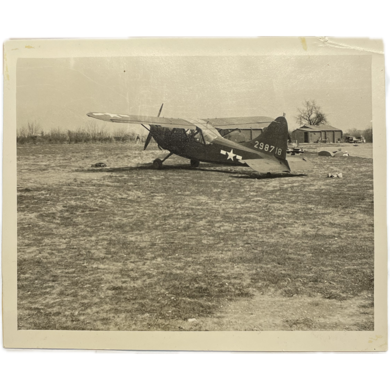 Photo, Normandy, Overlord, Piper Cub Photo, Normandy, Overlord, Piper Cub