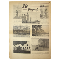 Newspaper, The Screamer, 502nd PIR, 101st Airborne Division, September 28, 1945, Volume 1, Number 11