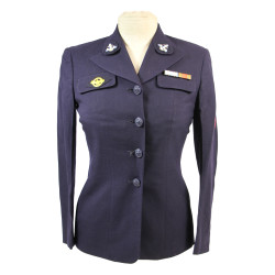 Jacket & Side, Dress, Blue, US Navy, WAVES, Sp(S)2c Wilma Tyvoll