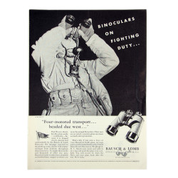 Pages, Advertisement, BAUSCH & LOMB OPTICAL CO., Magazine