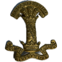 Insignia, Collar, Officer, The Leicestershire Yeomanry, J.R. Gaunt