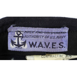 Handbag and Hat, US Navy, WAVES, Sp(S)2c Wilma Tyvoll