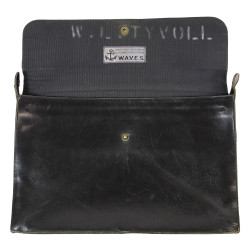 Handbag and Hat, US Navy, WAVES, Sp(S)2c Wilma Tyvoll
