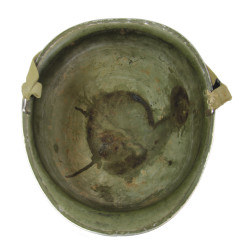 Helmet, M1, Fixed Loops, Technical Sergeant, MSA Liner
