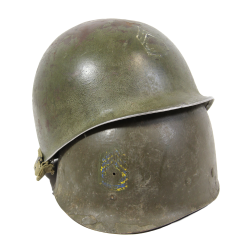 Helmet, M1, Fixed Loops, Technical Sergeant, MSA Liner