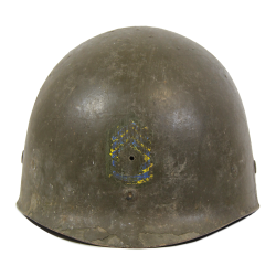 Casque M1, pattes fixes, Technical Sergeant, liner MSA
