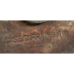 Étui en cuir M18 pour niveau de pointage M1, US Army