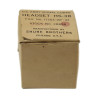 Headset, ANB-H-1/HS-38, US Army Signal Corps, 1943, in Box