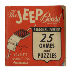 Box, Games and Puzzles, The Jeep Board, 1944
