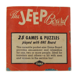 Box, Games and Puzzles, The Jeep Board, 1944