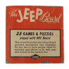 Box, Games and Puzzles, The Jeep Board, 1944