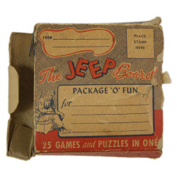 Box, Games and Puzzles, The Jeep Board, 1944