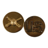 Disks, Collar, Coast Artillery & US, Enlisted men, SB