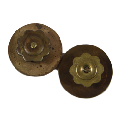 Disks, Collar, Coast Artillery & US, Enlisted men, SB