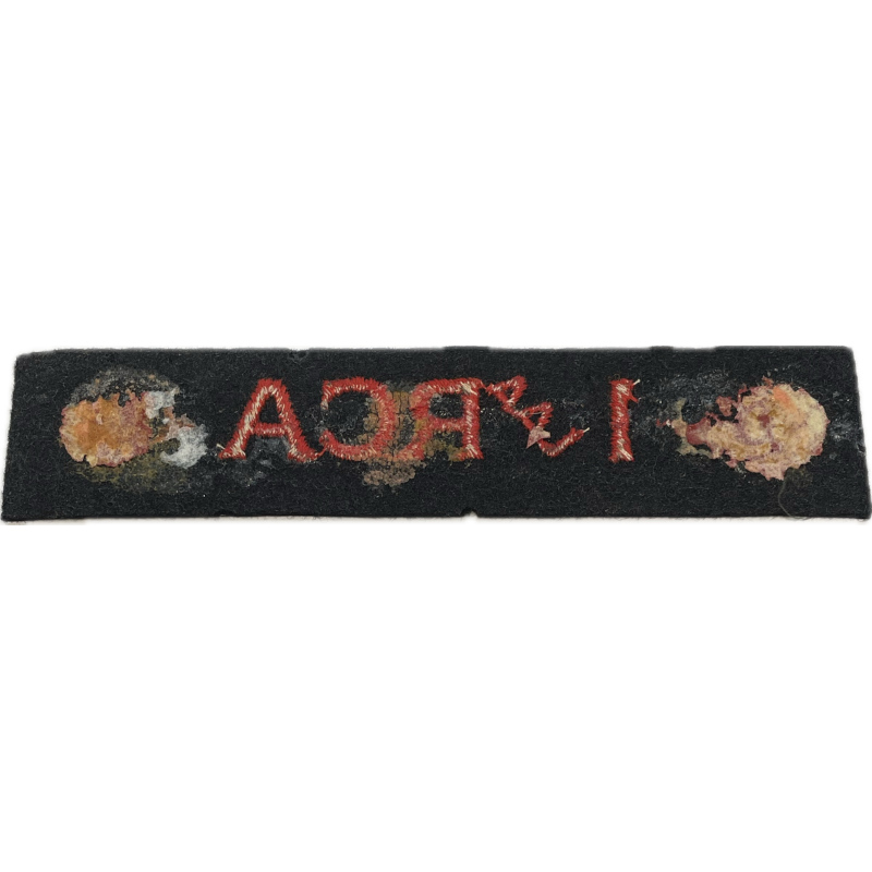 Title, 1st Light Anti-Aircraft Regiment, Royal Canadian Artillery, Italy