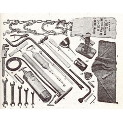 Paire de pinces multiprise, J.P. DANIELSON CO. INC., trousse à outils véhicule, Jeep
