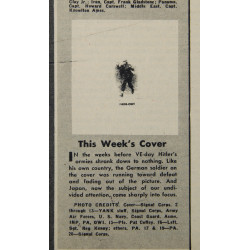 Magazine YANK, 1er juin 1945, V-E Issue