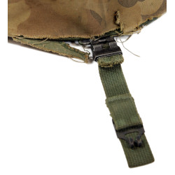 Casque M1, Viêt-Nam, avec couvre-casque Mitchell, 1965-1969