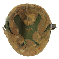Casque M1, Viêt-Nam, avec couvre-casque Mitchell, 1965-1969