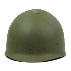 Casque M1, Viêt-Nam, avec couvre-casque Mitchell, 1965-1969