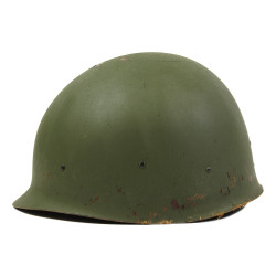 Casque M1, Viêt-Nam, avec couvre-casque Mitchell, 1965-1969