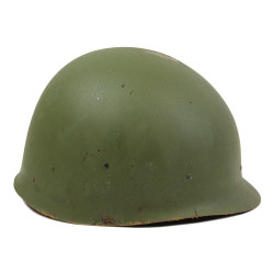Casque M1, Viêt-Nam, avec couvre-casque Mitchell, 1965-1969