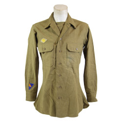 Shirt, Wool, Special,15 x 33, Photographer Specialist, USAAF