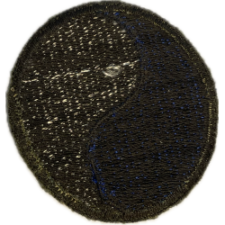 Patch, 29th Infantry Division, Black Back, British Made
