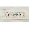 Veste d'été blanche, US Navy, Lt. (J.G.) Herbert Coggin, USS Alkes