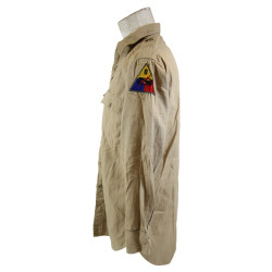 Chemise chino, Henry Broemsen, ARC Field Director, 8th Armored Division
