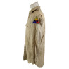 Shirt, Cotton, Khaki, 8Henry Broemsen, ARC Field Director, 8th Armored Division