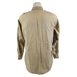 Shirt, Cotton, Khaki, 8Henry Broemsen, ARC Field Director, 8th Armored Division