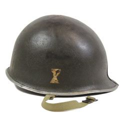 Helmet, M1, Fixed Loops, 507th PIR, 82nd Airborne Division, Normandy