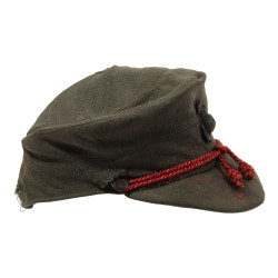 Casquette, USMC Women's Reserve, Forest Green, et effets personnels, Sgt. Myrtle Leube