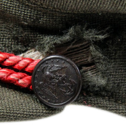 Casquette, USMC Women's Reserve, Forest Green, et effets personnels, Sgt. Myrtle Leube