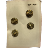 Insignia, Collar, Pair, Infantry, Officer, WOLF-BROWN