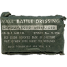 Packet, Small Battle Dressing, Carlisle, Camouflaged, US Navy stock No. 2-396, Corpsman