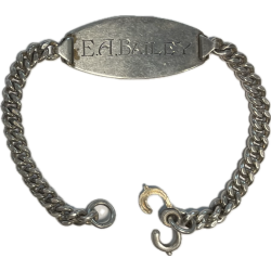 Bracelet, Chain, US Army, Edward Bailey
