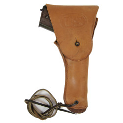 Holster, Belt, Pistol, Colt M1911A1, MILWAUKEE SADDLERY CO. 1944