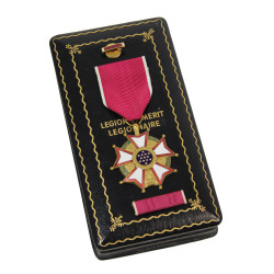 Coffret médaille, Legion of Merit, Legionnaire Degree, Major Isabelle Biasini, WAC