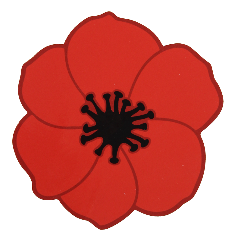 Autocollant Coquelicot