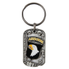 Key Ring, Dog Tag, 101st AB. Div., Screaming Eagles