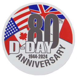 Sticker, 80th Anniversary of D-Day