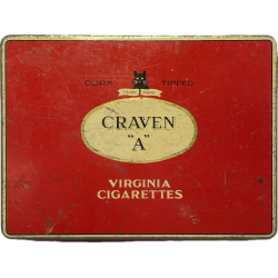 Box, Empty, British Cigarettes, CRAVEN A, Normandy
