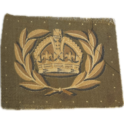 Grade en tissu, Warrant Officer Class II, British Army, imprimé