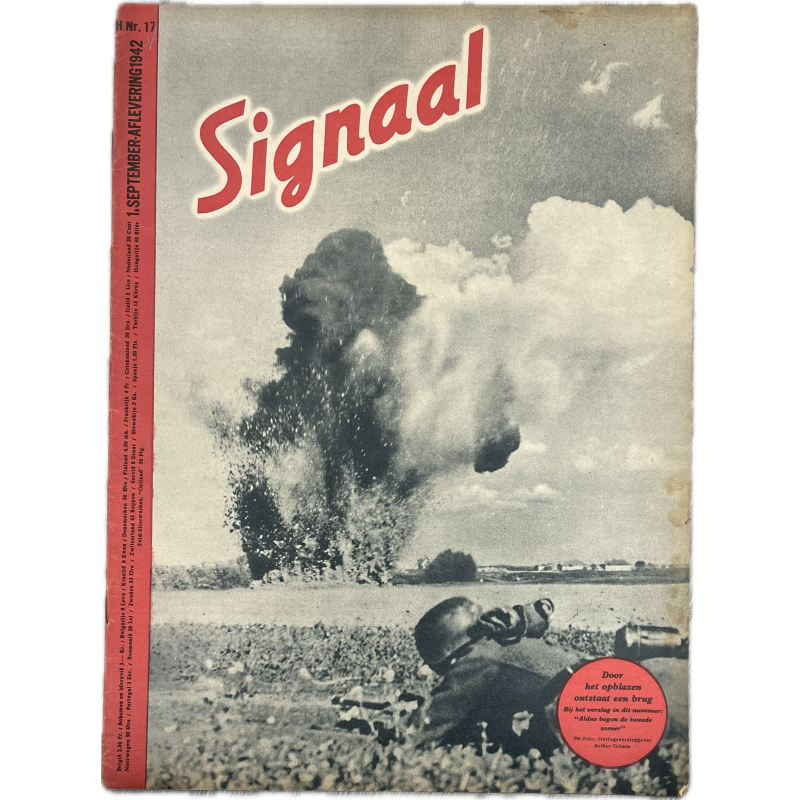 Magazine, Signaal, numéro 17, 1er septembre 1942, édition néerlandaise